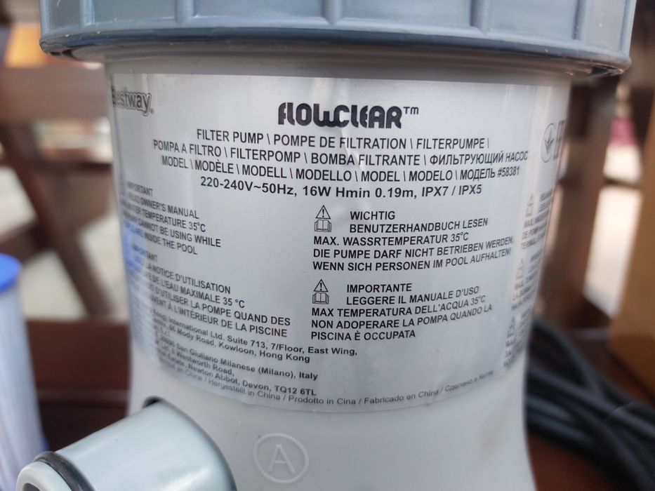 Pompa basenowa filtrującą Bestway