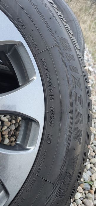 Alufelgi  Mercedes GLC Opony 235/60 R18 zimowe