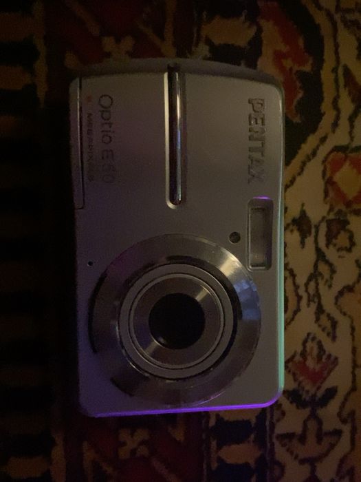 Pentax Optio E50 8.1 MP aparat cyfrowy CCD retro Y2K