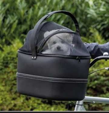Trixie komfortowy kosz,transporter na rower dla psa na kierownicę