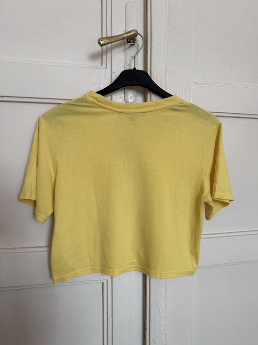 Żółty crop top Tally Weijl rozmiar XS