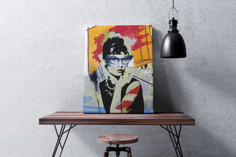 Tela “Audrey Hepburn"