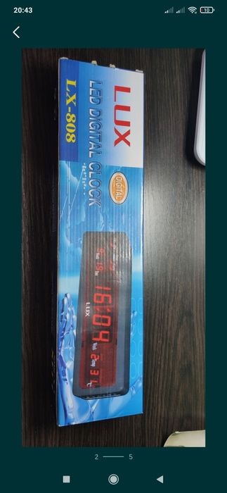 Часи електронні Lux LX-22.. нові.