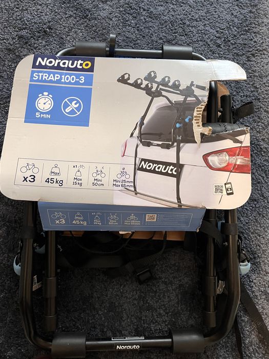 Suporte de carro para bicicletas da norauto