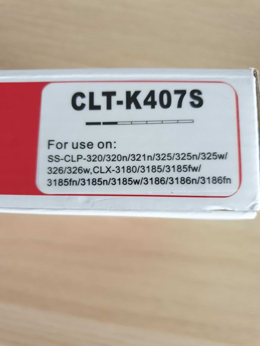 Toner Tusz czarny CLT-K407S