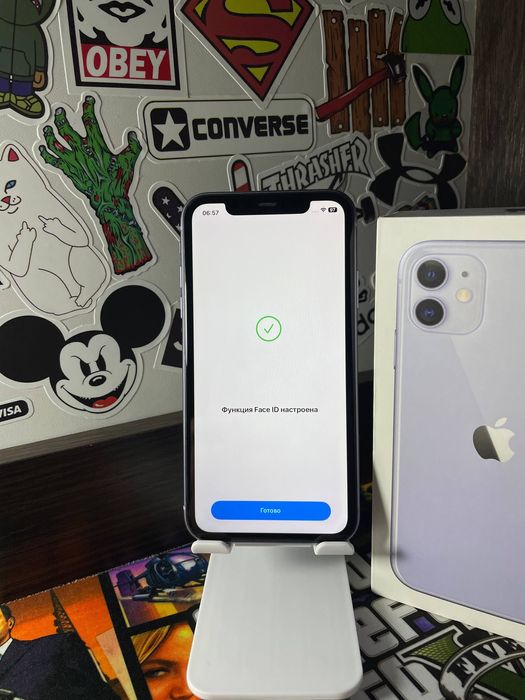 iPhonе 11 128gb АКБ 100% Purple фиолетовый в отличном состоянии айфон