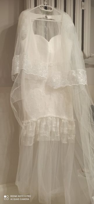 Suknia wieczorowa ślubna M 40/42 BodyFlirt