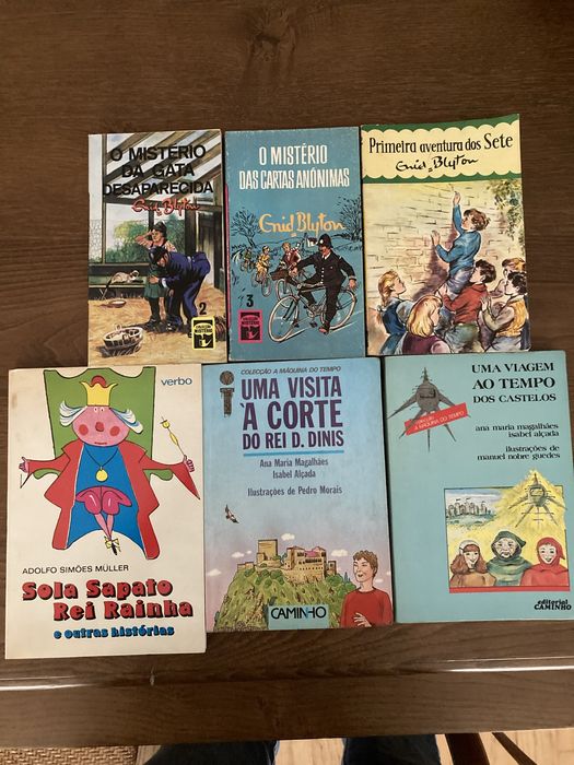 Vários livros juvenis
