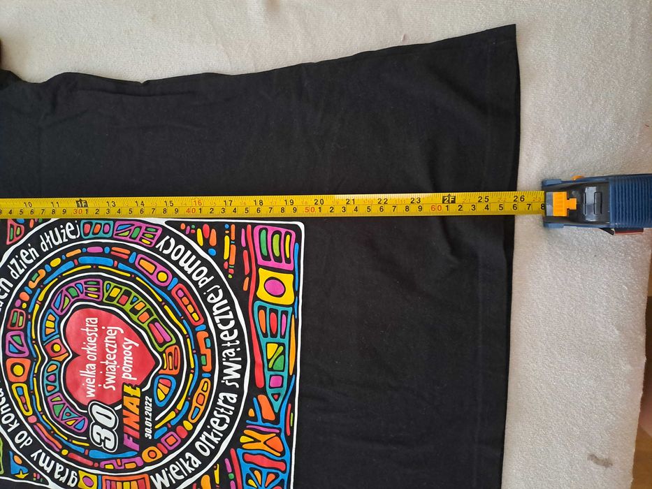 T-shirt czarny L WOŚP