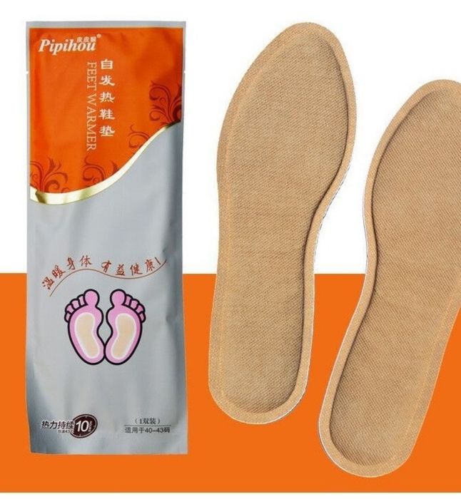 Стельки с подогревом самонагревающиеся Foot warmers