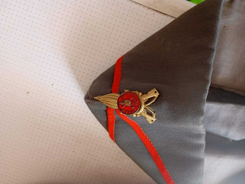 Segunda guerra chapéu de oficial italiano