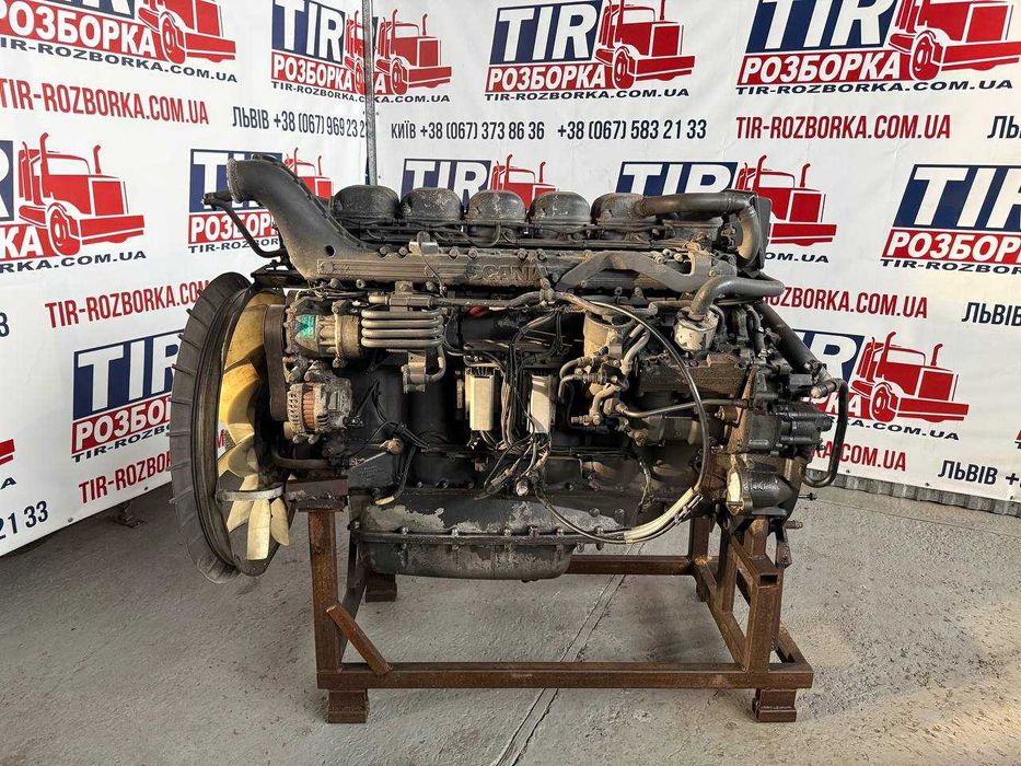 Двигун SCANIA EURO 5, MODEL DC13 111, 480 К.С. – оригінал з розборки