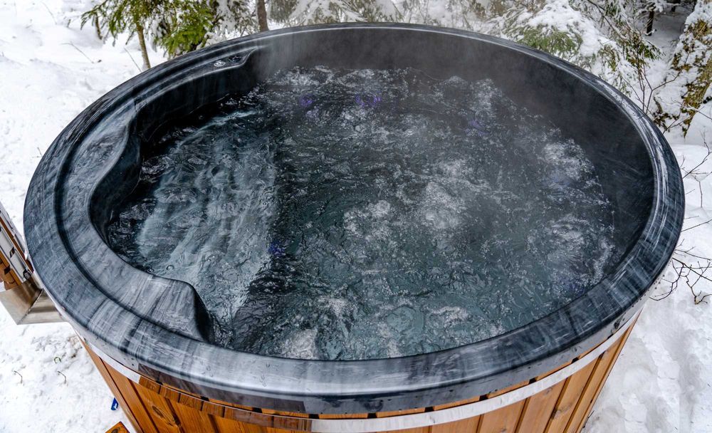 Balia ogrodowa Premium | gorąca beczka ruska bania hot tube jacuzzi