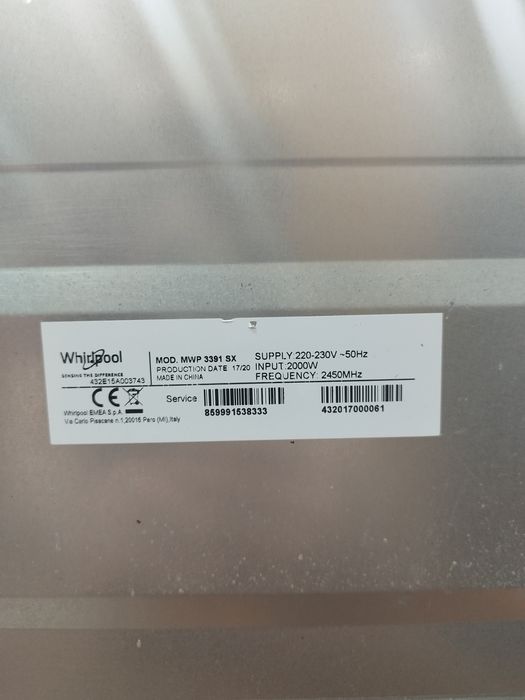 Vendo ou troco Micro ondas  Whirlpool
