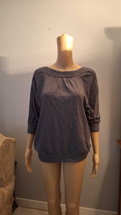 Camisola Malha Cinzenta