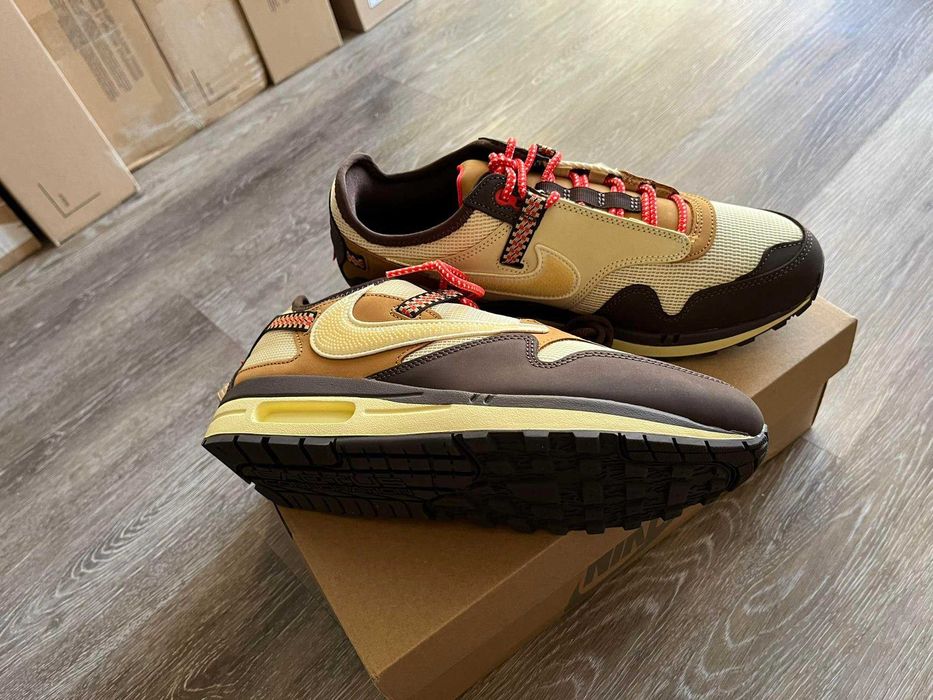 Buty Nike Air Max 1 Travis Scott Cactus Jack Baroque Brown r. 44
