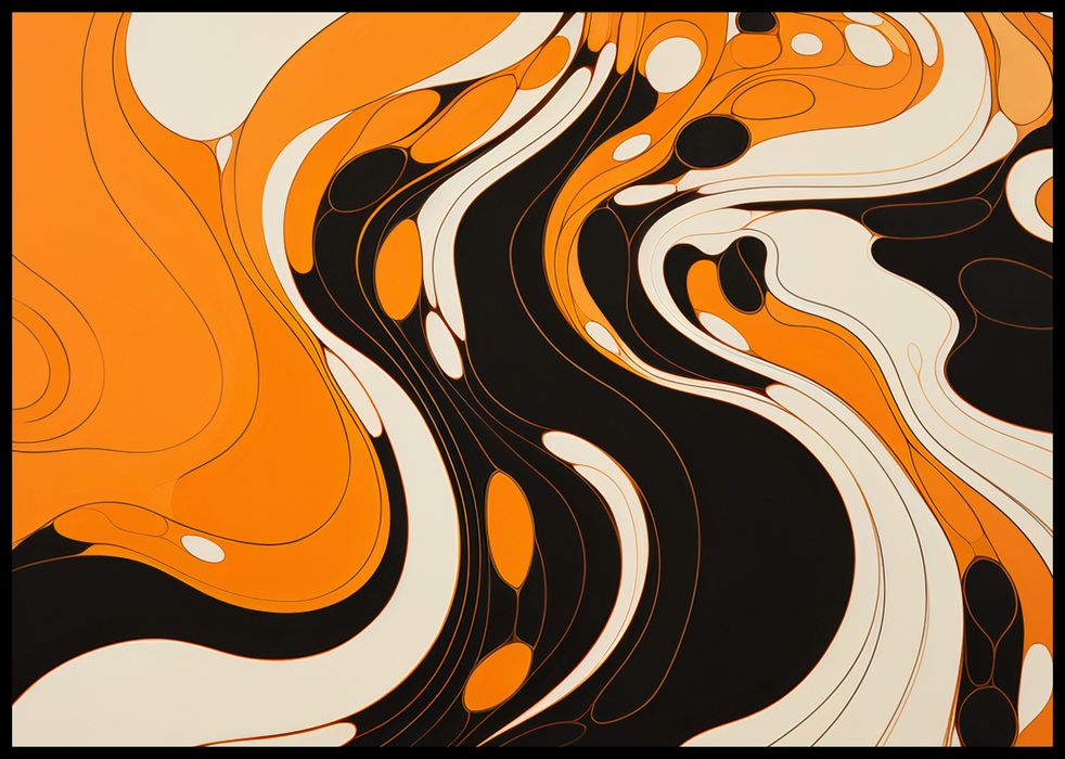 Plakat 84,1x59,4cm Tańczący Atrament