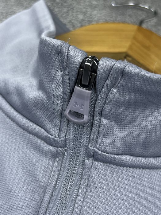 Чоловіча спортивна 1/3 зіп кофта фліска under armour оригінал розмір l xl