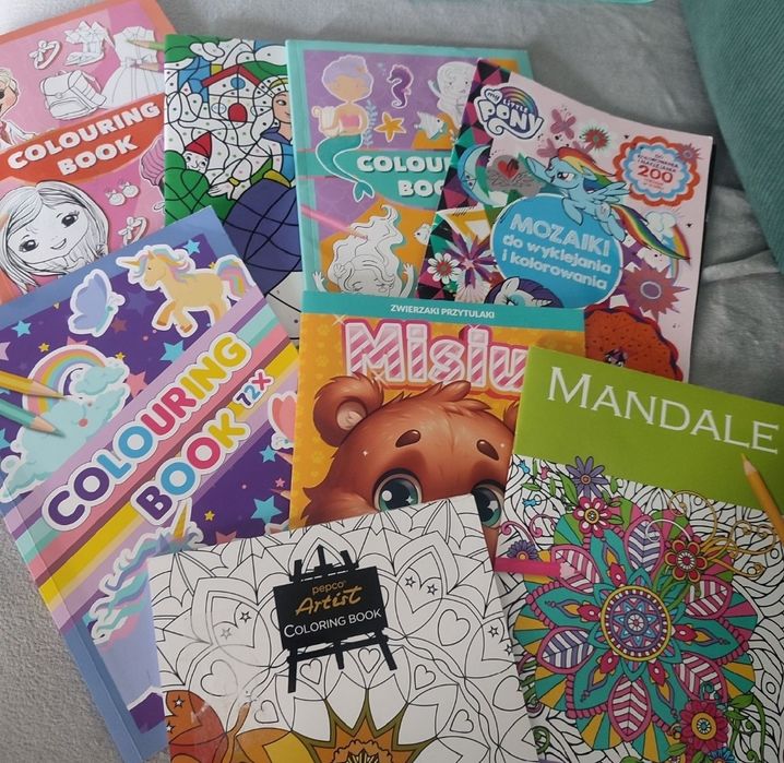 Kolorowanki za czekoladę