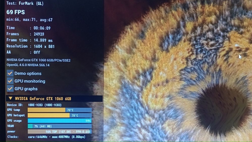 Nvidia GTX 1060 6gb