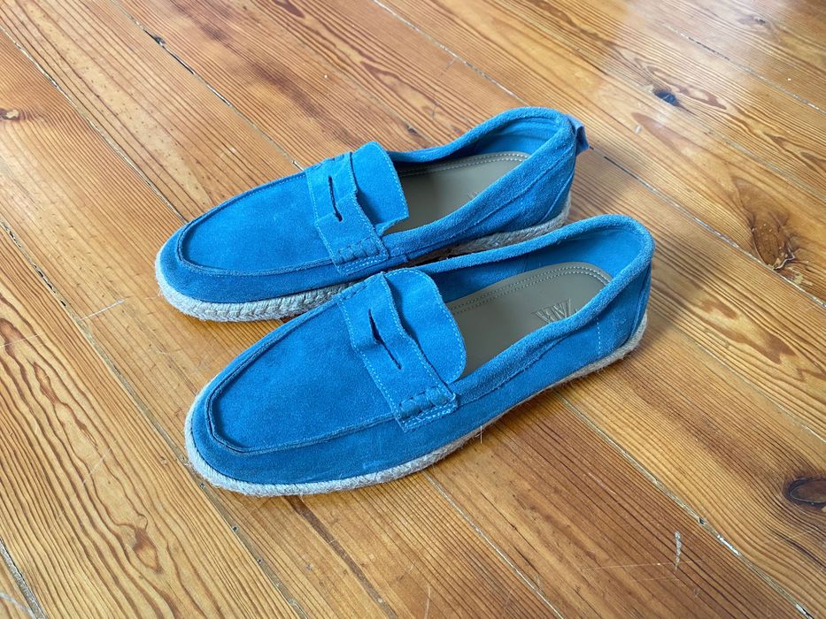 Mocassim pele casual Zara como novo