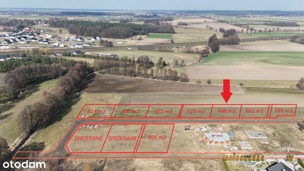 Działki budowlane w spokojnej okolicy - Widok 2