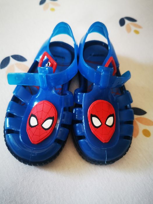 Nowe Sandałki Spider-Man rozmiar 23 wkładka 14,5 cm
