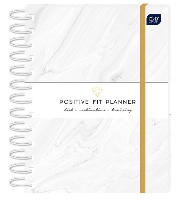 Positive fit planner planner notatnik treningowy NOWY zapakowany