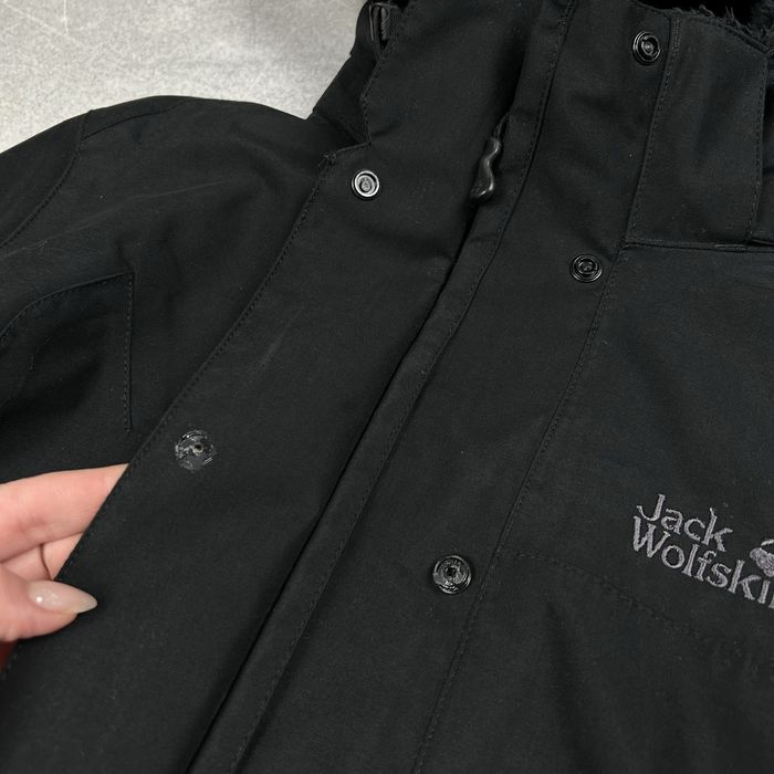 Jack wolfskin куртка утеплена парка подовжена