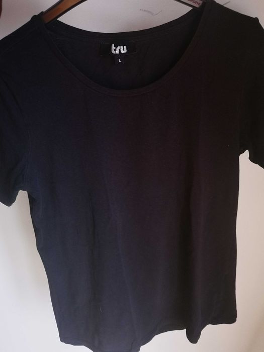 TRU czarny t-shirt r. 40/L