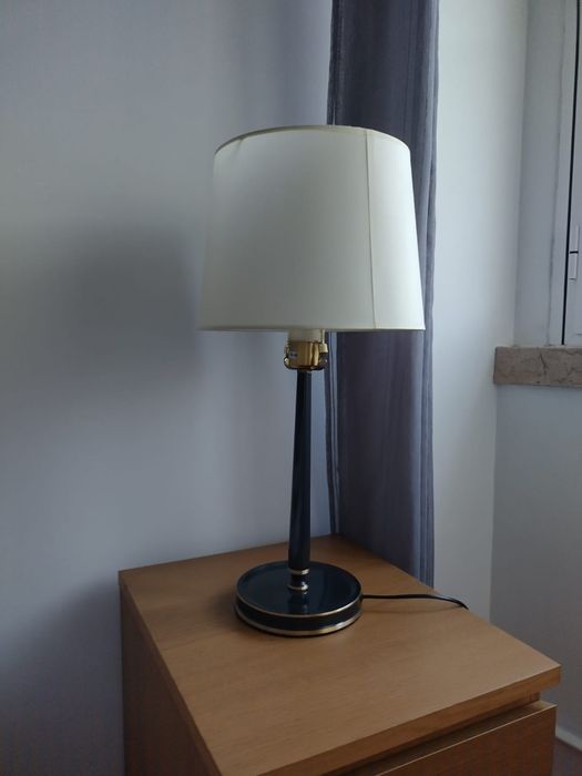 Candeeiro com abajur vintage