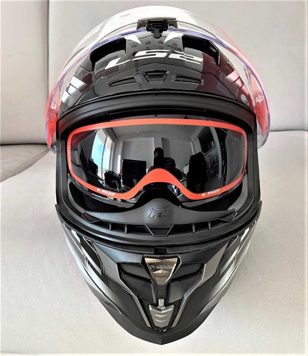 Capacete NOVO LS2 Challenger GP Carbon/Kevlar (44% DESCONTO) Em S e XS