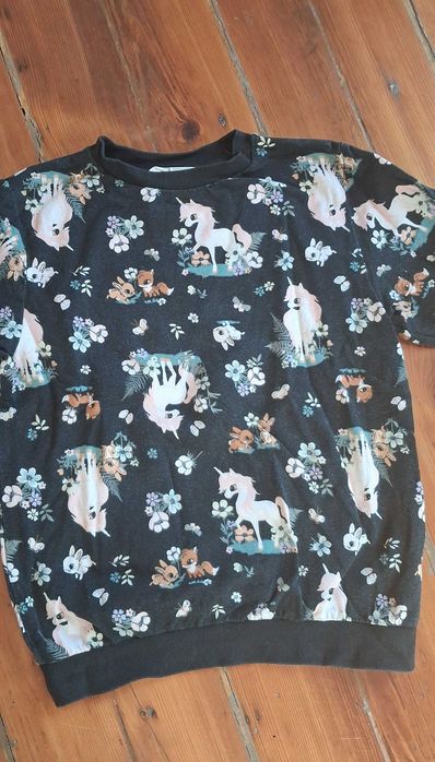 Camisola unicórnios H&M 10 anos