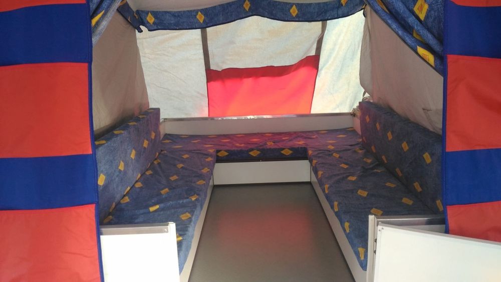 Auto tenda 2 quartos