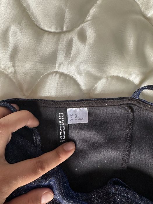 Vestido usado da h&m