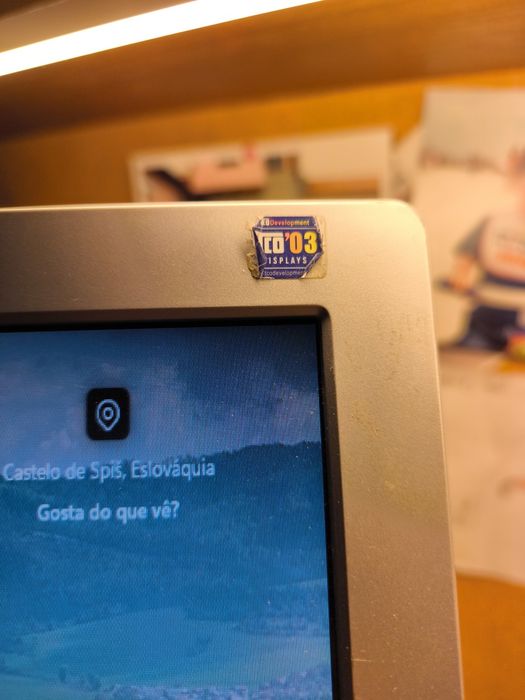 Monitor HP a funcionar bem
