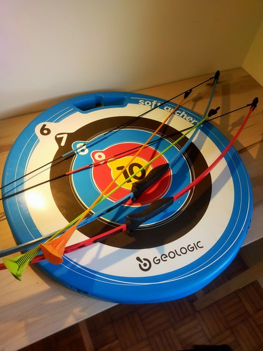 Target with bows and arrows
Used only for a birthday party and t64354278563075120
