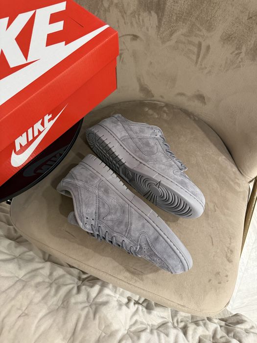 (36-45) Жіночі кросівки Nike SB Dunk Low Supreme Grey найк данк сірі