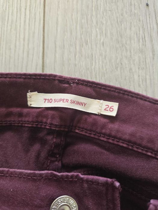 Calças Levis Ganga Bordeaux