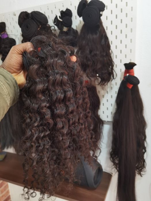 Extensões de cabelo humano Natural