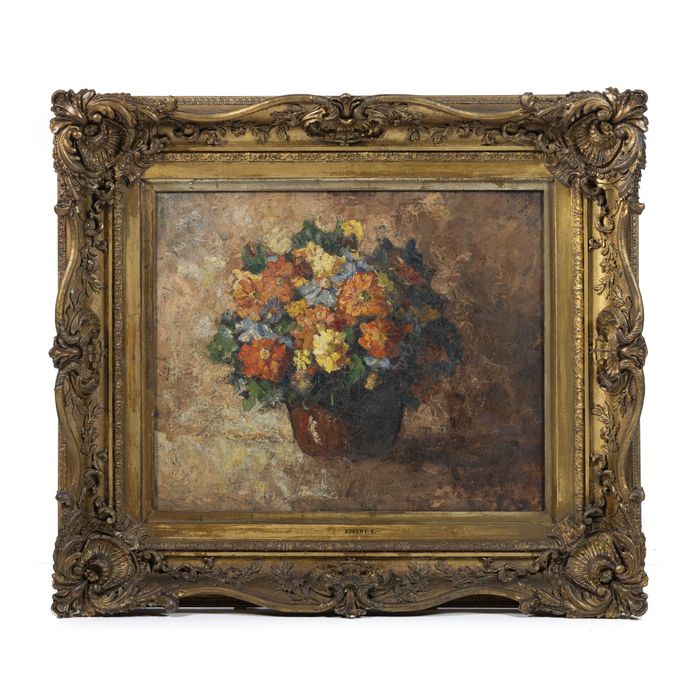 Pintura - Robert. E. Ragg - Século XX (assinada)