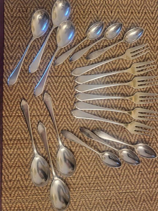 Stare srebrne łyżeczki