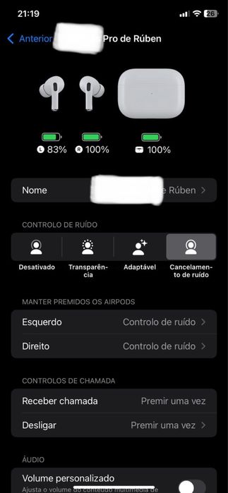 Pods pro auriculares