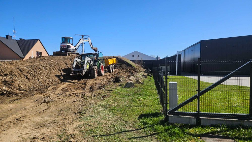 Uslugi koparka  minikoparka transport