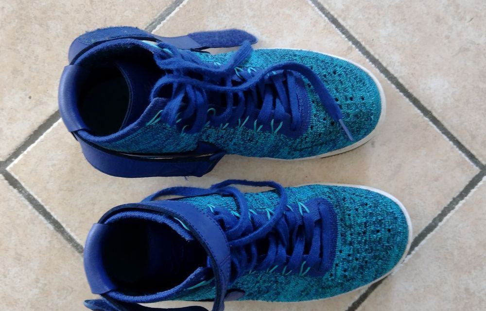 Buty Nike Air Force niebieskie