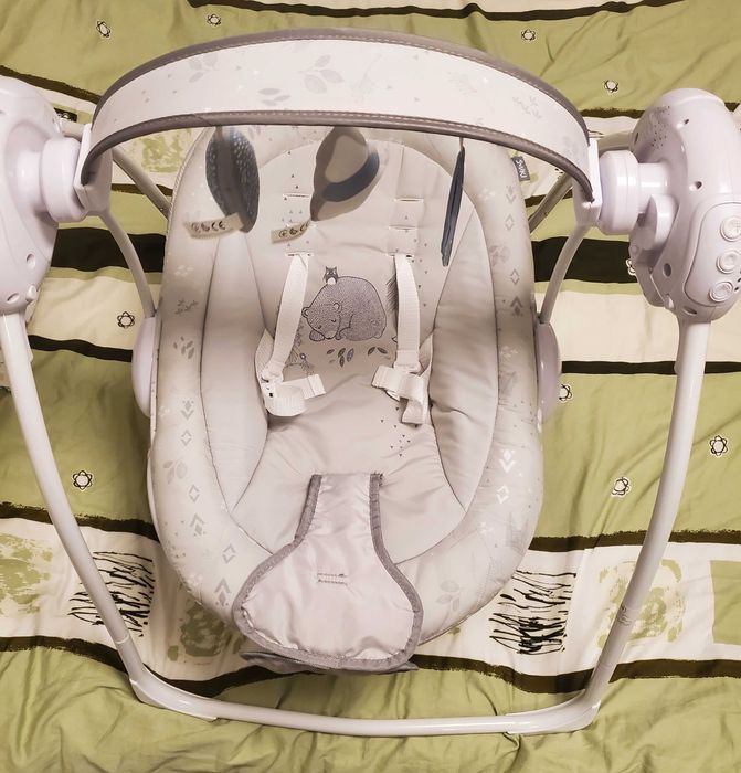 Leżaczek Bujaczek smiki dla niemowlaka