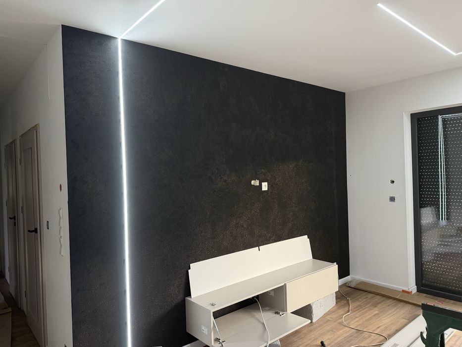 Szpachlowamie malowanie natryskiem