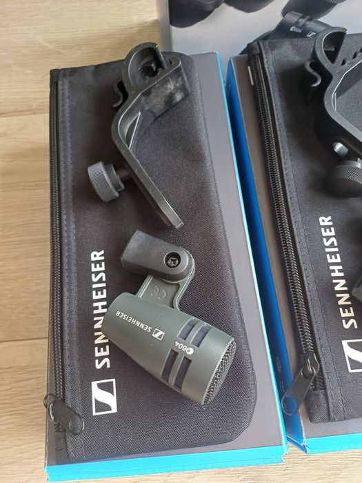 Mikrofony Sennheiser E604 komplet 3 sztuk