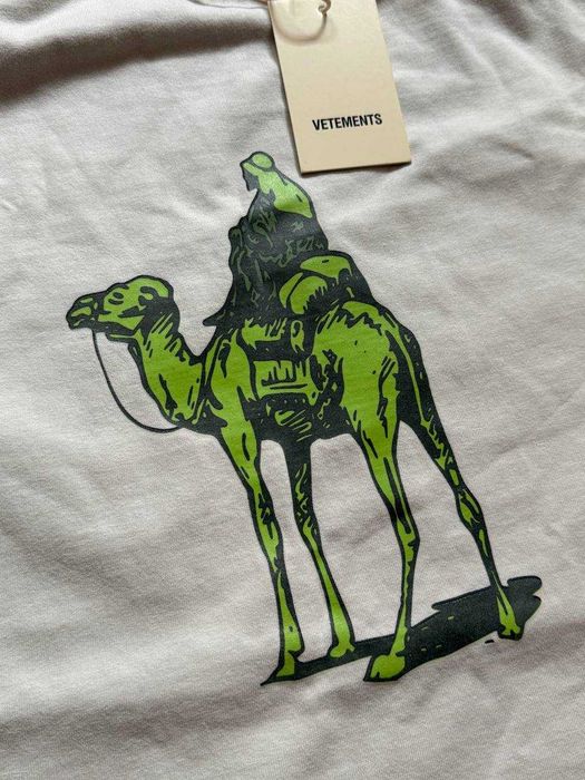 Vetements Silk Road T-Shirt in White