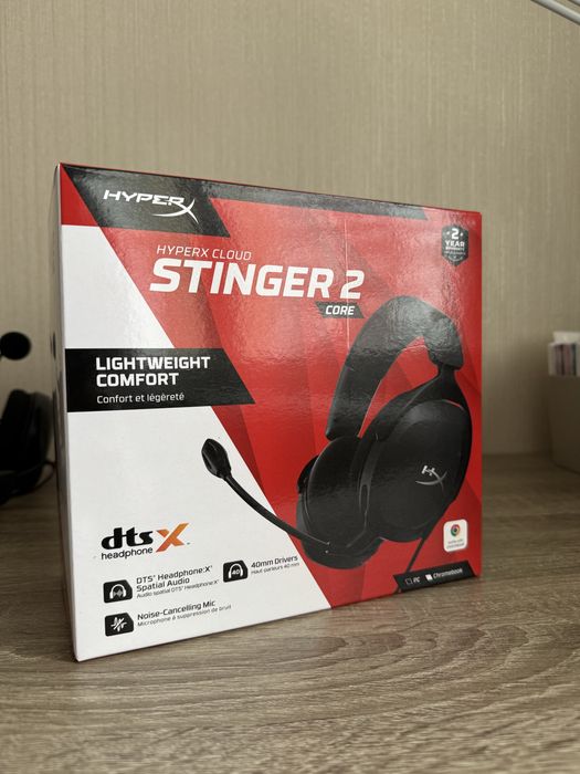 Наушники hyperx cloud stinger 2 core хорошее состояние